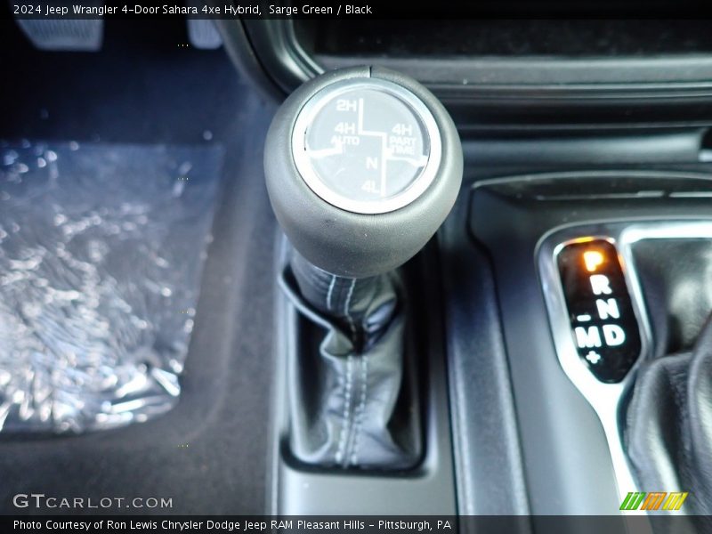 Sarge Green / Black 2024 Jeep Wrangler 4-Door Sahara 4xe Hybrid