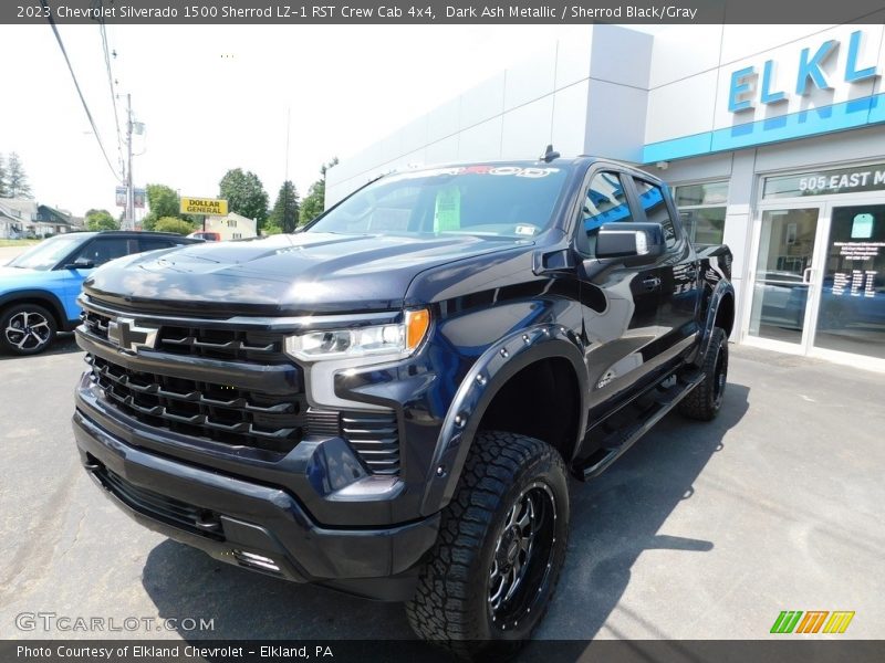 Dark Ash Metallic / Sherrod Black/Gray 2023 Chevrolet Silverado 1500 Sherrod LZ-1 RST Crew Cab 4x4