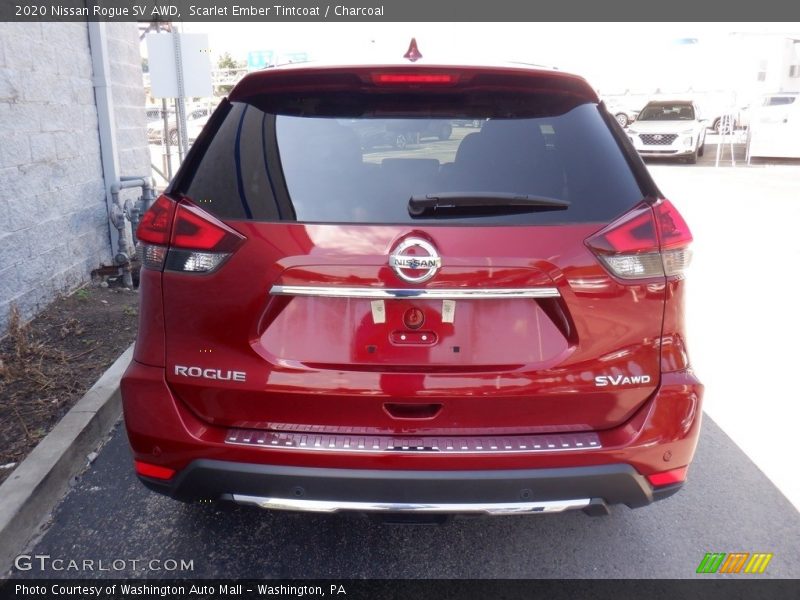 Scarlet Ember Tintcoat / Charcoal 2020 Nissan Rogue SV AWD