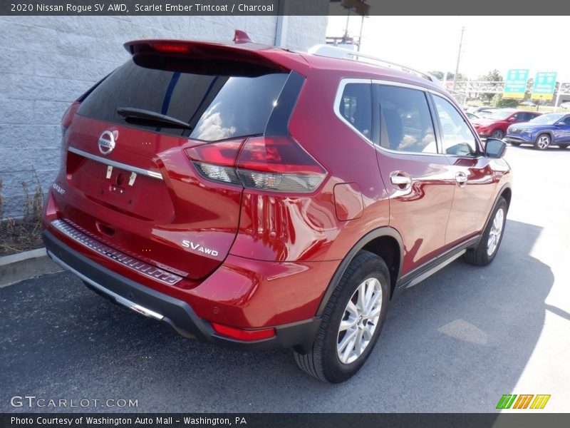Scarlet Ember Tintcoat / Charcoal 2020 Nissan Rogue SV AWD