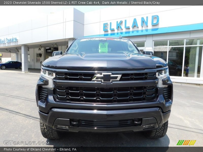 Dark Ash Metallic / Sherrod Black/Gray 2023 Chevrolet Silverado 1500 Sherrod LZ-1 RST Crew Cab 4x4