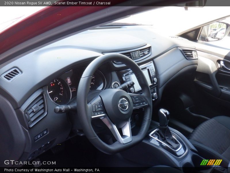 Scarlet Ember Tintcoat / Charcoal 2020 Nissan Rogue SV AWD