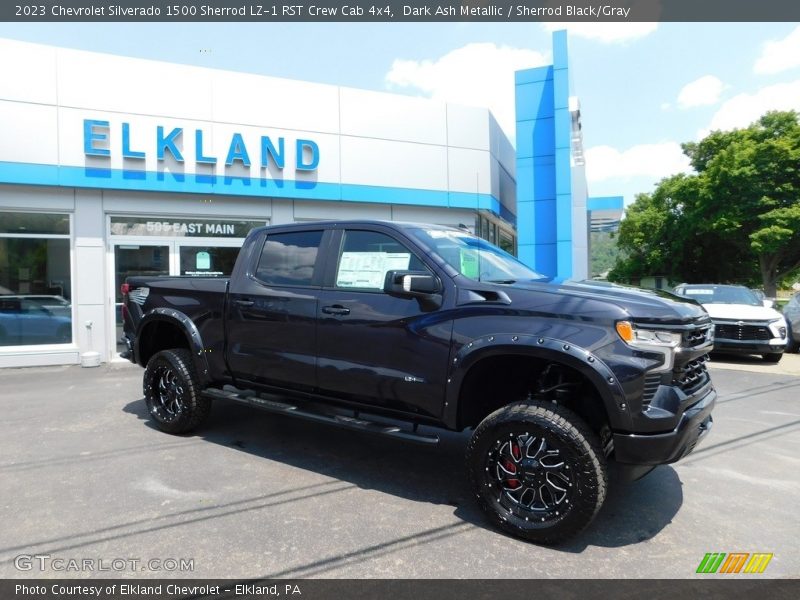 Dark Ash Metallic / Sherrod Black/Gray 2023 Chevrolet Silverado 1500 Sherrod LZ-1 RST Crew Cab 4x4
