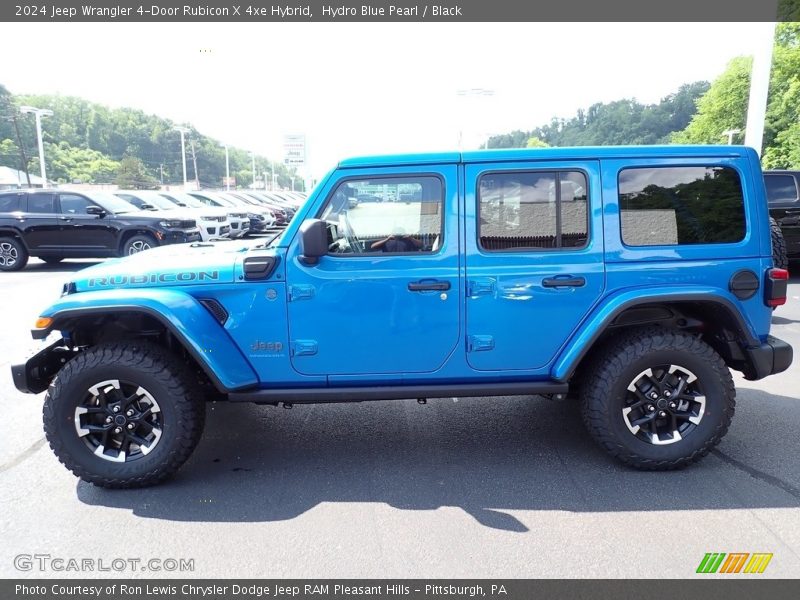  2024 Wrangler 4-Door Rubicon X 4xe Hybrid Hydro Blue Pearl