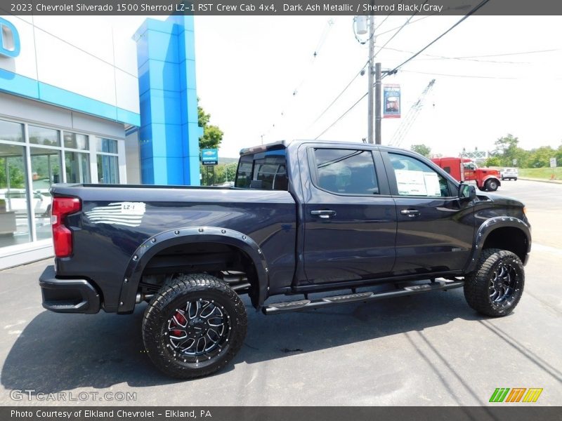 Dark Ash Metallic / Sherrod Black/Gray 2023 Chevrolet Silverado 1500 Sherrod LZ-1 RST Crew Cab 4x4