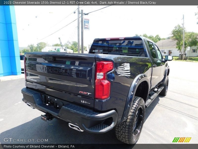 Dark Ash Metallic / Sherrod Black/Gray 2023 Chevrolet Silverado 1500 Sherrod LZ-1 RST Crew Cab 4x4