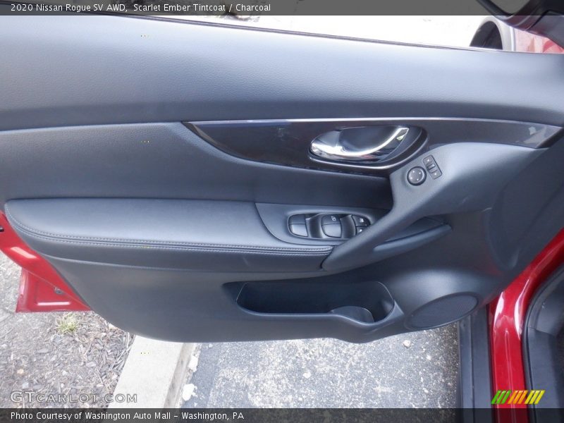 Scarlet Ember Tintcoat / Charcoal 2020 Nissan Rogue SV AWD