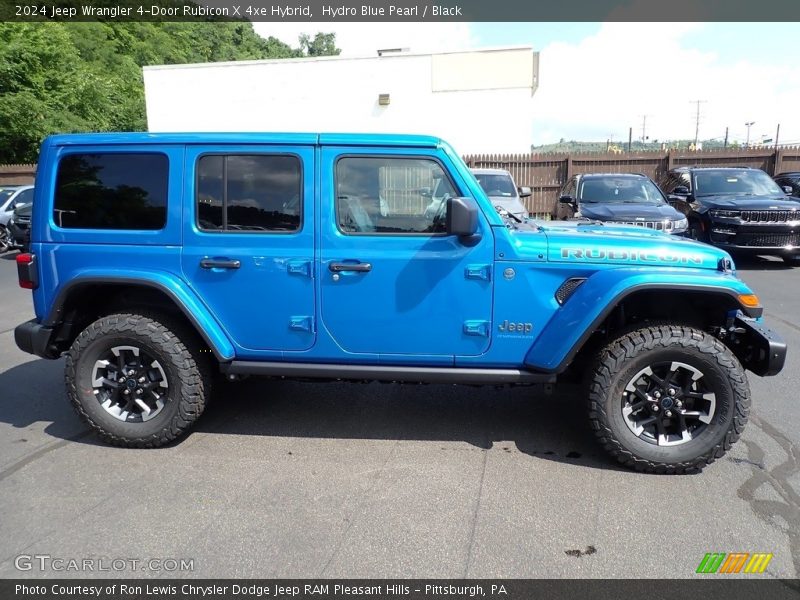  2024 Wrangler 4-Door Rubicon X 4xe Hybrid Hydro Blue Pearl