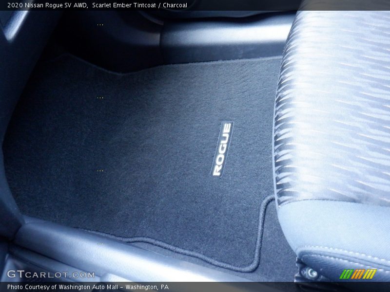 Scarlet Ember Tintcoat / Charcoal 2020 Nissan Rogue SV AWD