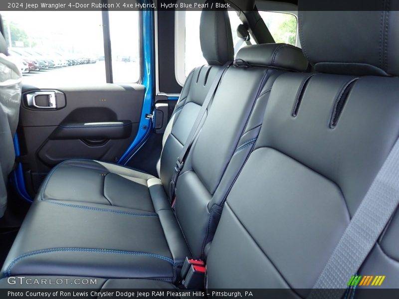 Rear Seat of 2024 Wrangler 4-Door Rubicon X 4xe Hybrid