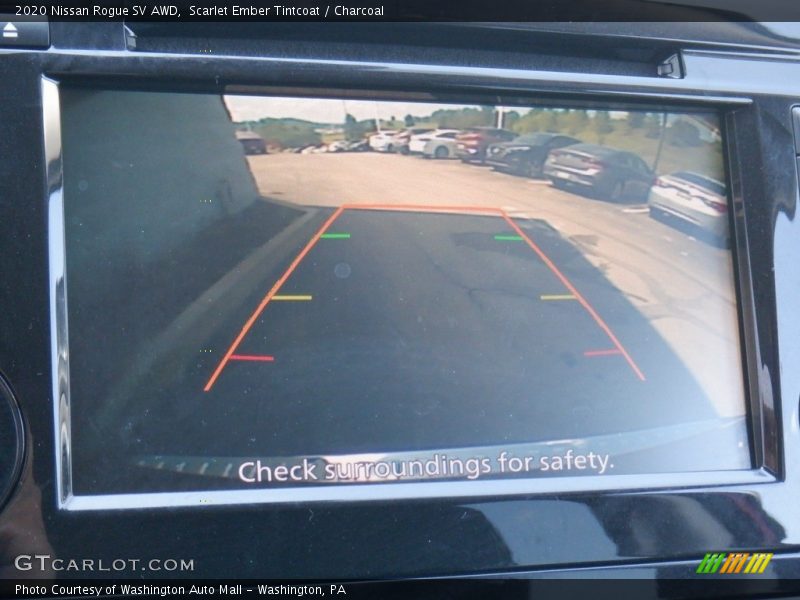 Scarlet Ember Tintcoat / Charcoal 2020 Nissan Rogue SV AWD