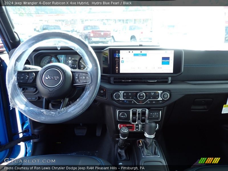 Dashboard of 2024 Wrangler 4-Door Rubicon X 4xe Hybrid