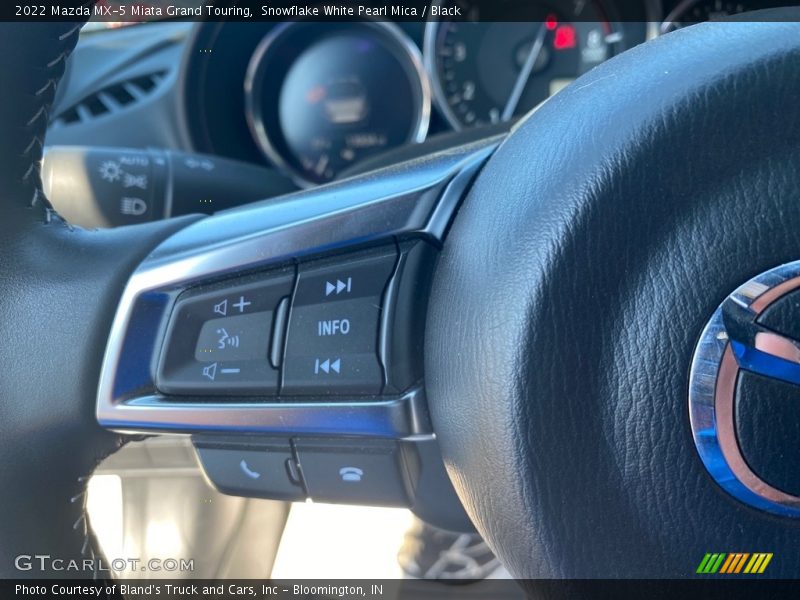 Snowflake White Pearl Mica / Black 2022 Mazda MX-5 Miata Grand Touring