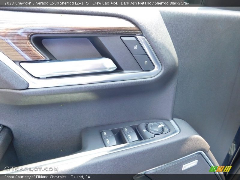 Dark Ash Metallic / Sherrod Black/Gray 2023 Chevrolet Silverado 1500 Sherrod LZ-1 RST Crew Cab 4x4
