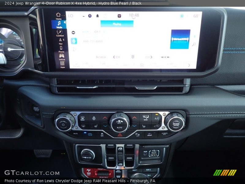 Controls of 2024 Wrangler 4-Door Rubicon X 4xe Hybrid