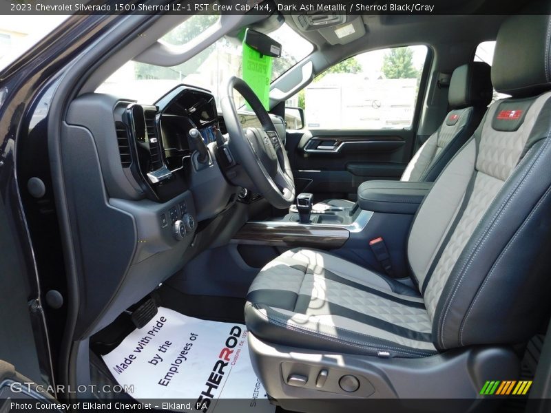  2023 Silverado 1500 Sherrod LZ-1 RST Crew Cab 4x4 Sherrod Black/Gray Interior