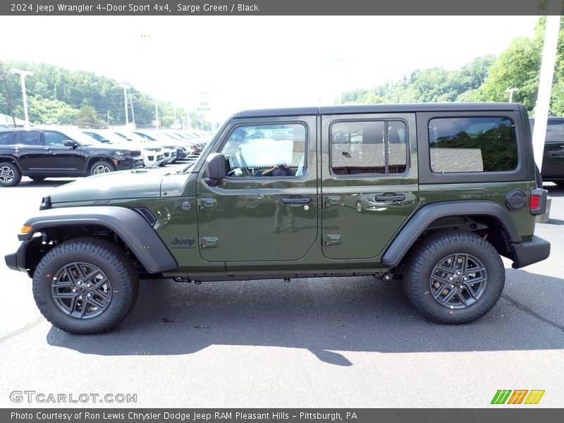  2024 Wrangler 4-Door Sport 4x4 Sarge Green