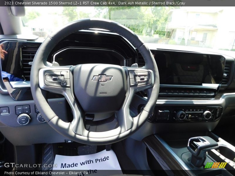 Dashboard of 2023 Silverado 1500 Sherrod LZ-1 RST Crew Cab 4x4