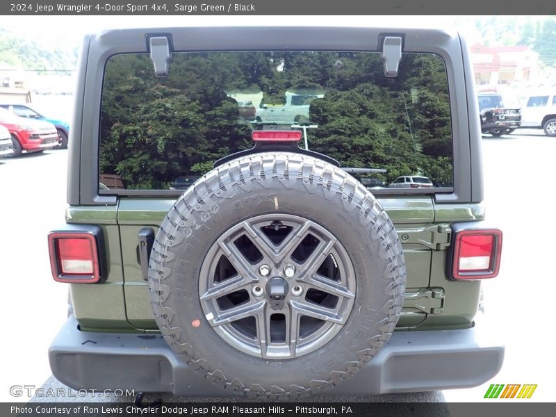 Sarge Green / Black 2024 Jeep Wrangler 4-Door Sport 4x4