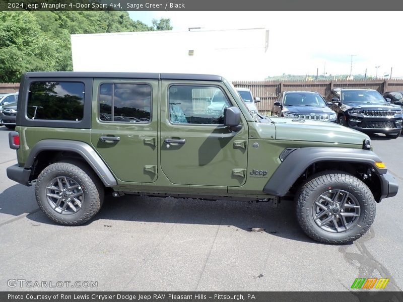  2024 Wrangler 4-Door Sport 4x4 Sarge Green