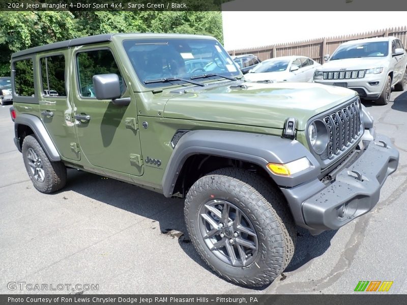 Front 3/4 View of 2024 Wrangler 4-Door Sport 4x4