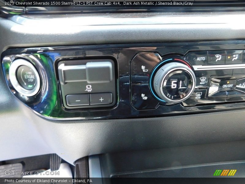 Dark Ash Metallic / Sherrod Black/Gray 2023 Chevrolet Silverado 1500 Sherrod LZ-1 RST Crew Cab 4x4