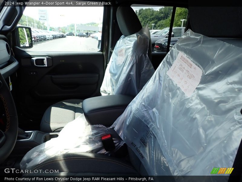 Sarge Green / Black 2024 Jeep Wrangler 4-Door Sport 4x4