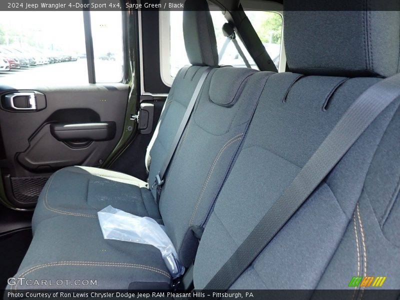 Sarge Green / Black 2024 Jeep Wrangler 4-Door Sport 4x4