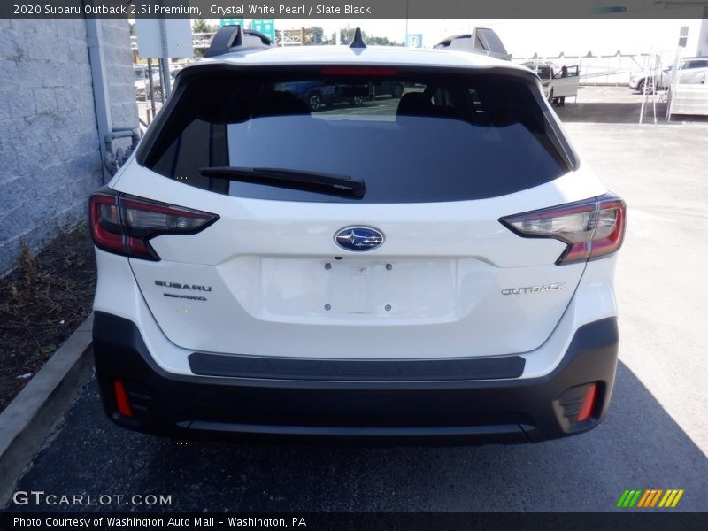 Crystal White Pearl / Slate Black 2020 Subaru Outback 2.5i Premium