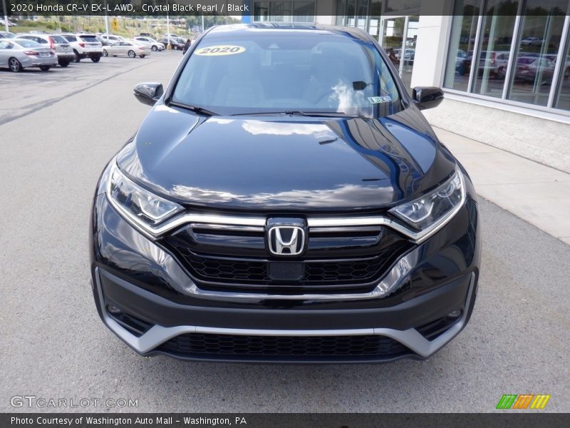 Crystal Black Pearl / Black 2020 Honda CR-V EX-L AWD