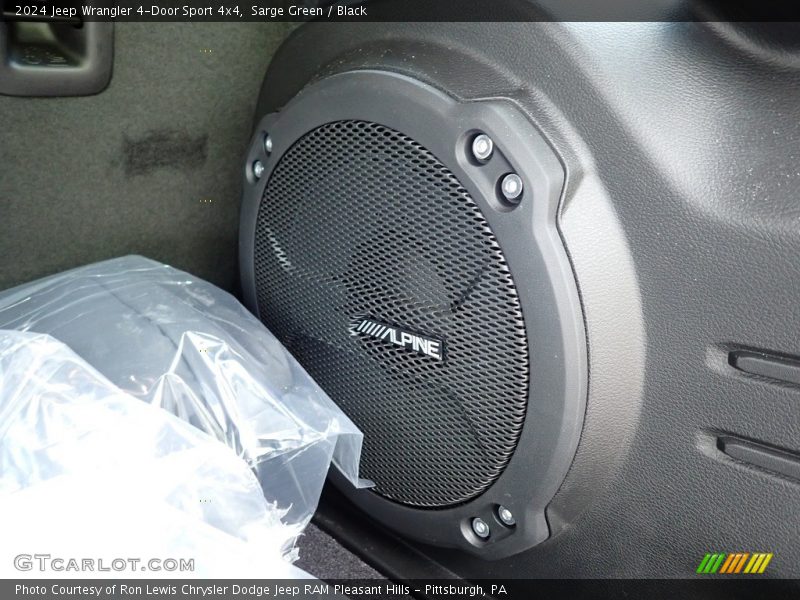 Audio System of 2024 Wrangler 4-Door Sport 4x4