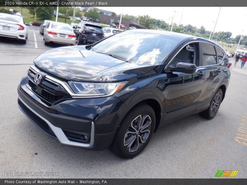 Crystal Black Pearl / Black 2020 Honda CR-V EX-L AWD