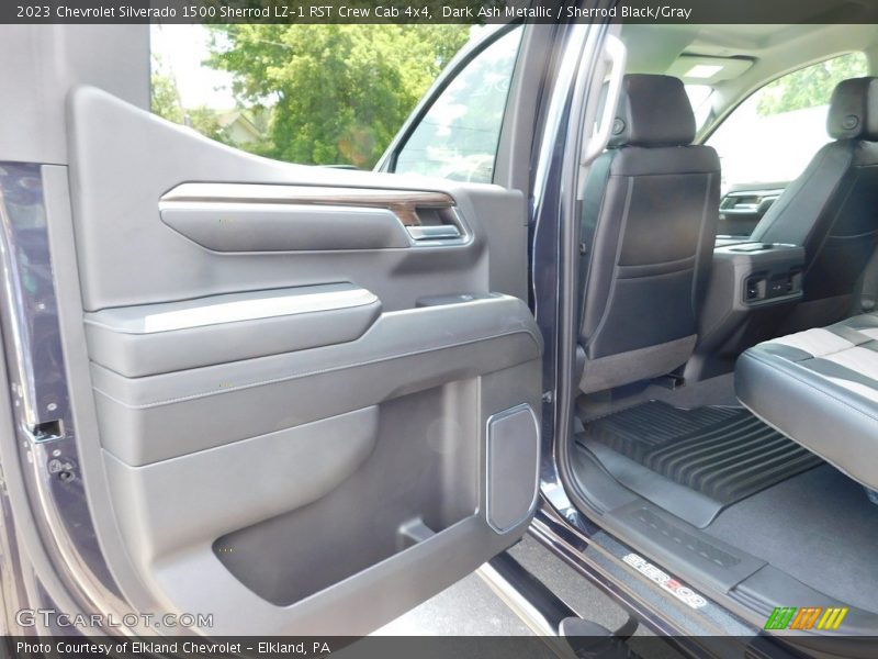 Dark Ash Metallic / Sherrod Black/Gray 2023 Chevrolet Silverado 1500 Sherrod LZ-1 RST Crew Cab 4x4