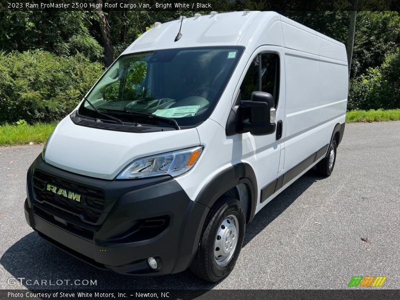 Bright White / Black 2023 Ram ProMaster 2500 High Roof Cargo Van