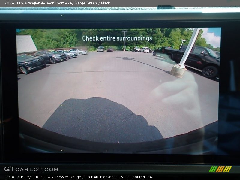 Sarge Green / Black 2024 Jeep Wrangler 4-Door Sport 4x4