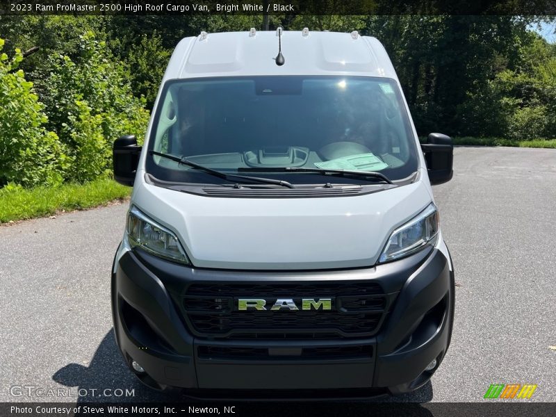 Bright White / Black 2023 Ram ProMaster 2500 High Roof Cargo Van
