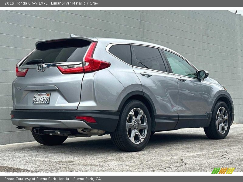 Lunar Silver Metallic / Gray 2019 Honda CR-V EX-L