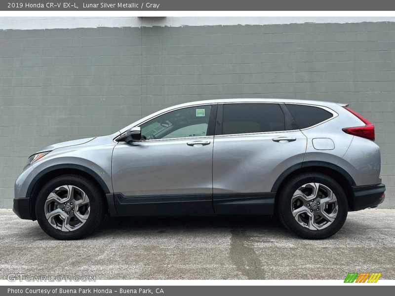 Lunar Silver Metallic / Gray 2019 Honda CR-V EX-L