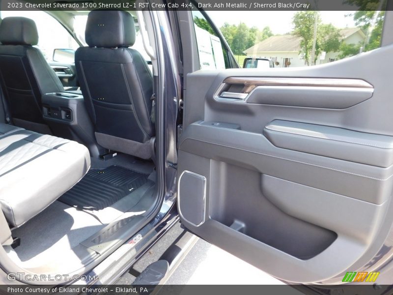 Dark Ash Metallic / Sherrod Black/Gray 2023 Chevrolet Silverado 1500 Sherrod LZ-1 RST Crew Cab 4x4