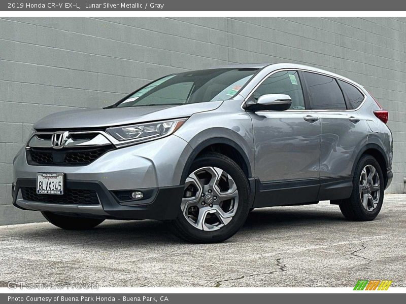 Lunar Silver Metallic / Gray 2019 Honda CR-V EX-L