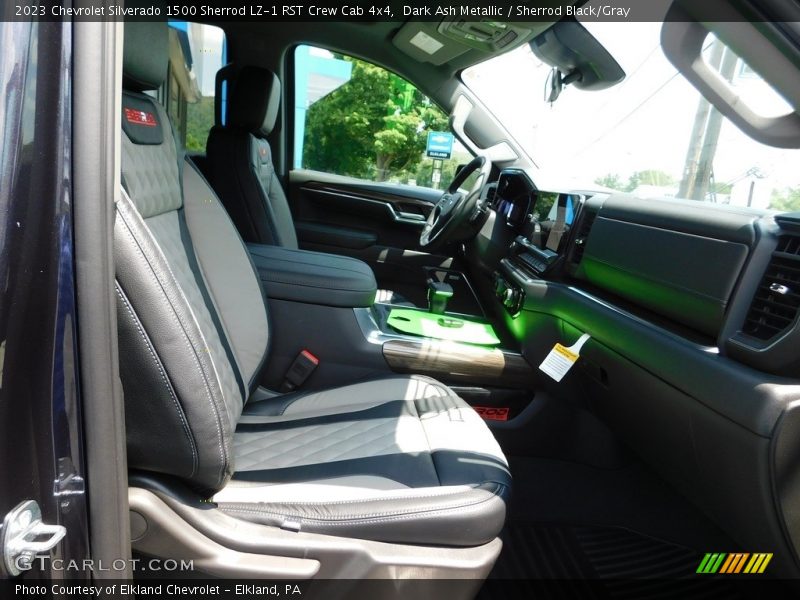 Dark Ash Metallic / Sherrod Black/Gray 2023 Chevrolet Silverado 1500 Sherrod LZ-1 RST Crew Cab 4x4