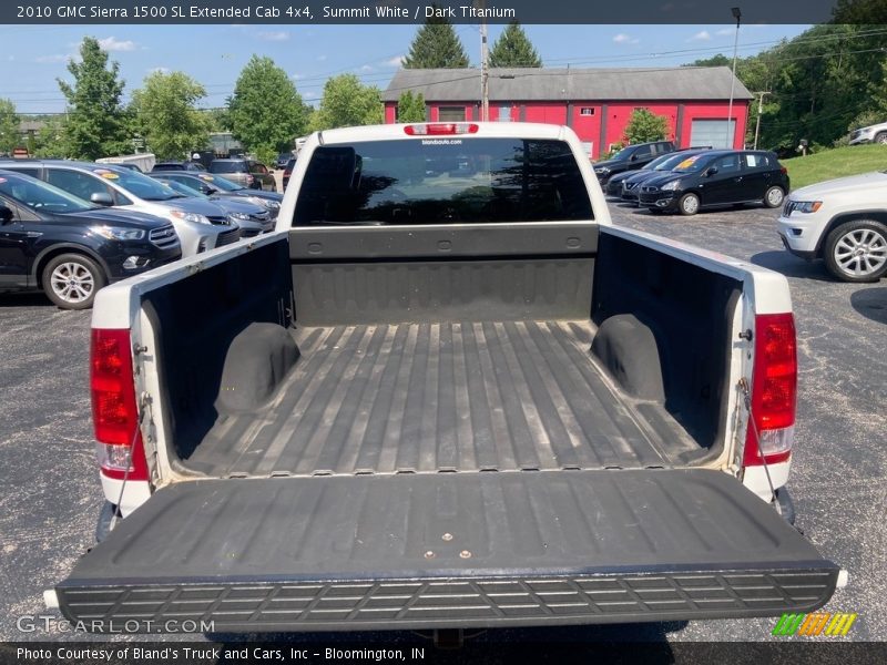 Summit White / Dark Titanium 2010 GMC Sierra 1500 SL Extended Cab 4x4