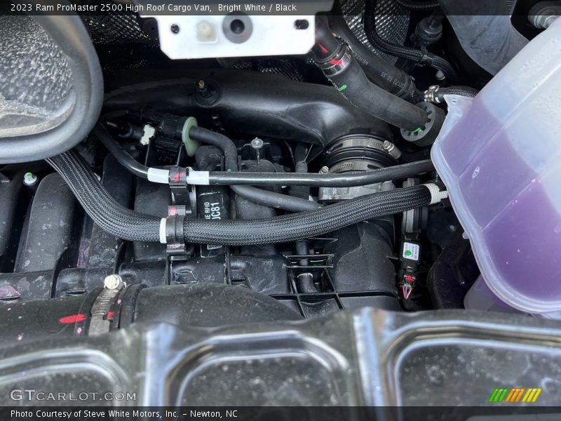 Bright White / Black 2023 Ram ProMaster 2500 High Roof Cargo Van