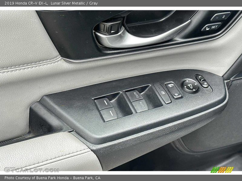Lunar Silver Metallic / Gray 2019 Honda CR-V EX-L