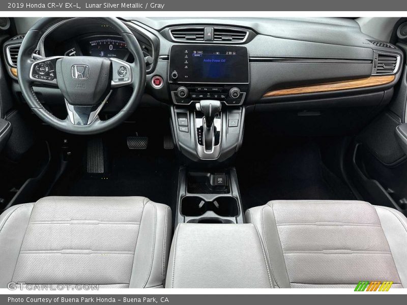 Lunar Silver Metallic / Gray 2019 Honda CR-V EX-L