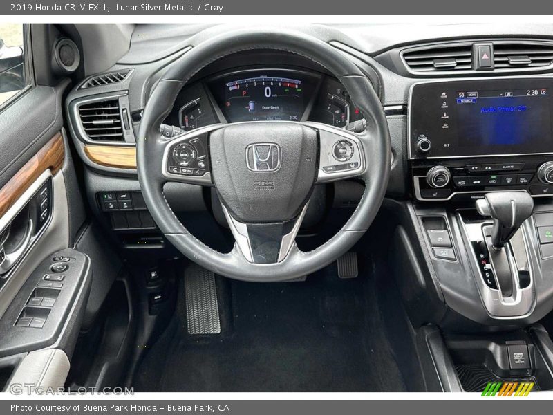 Lunar Silver Metallic / Gray 2019 Honda CR-V EX-L