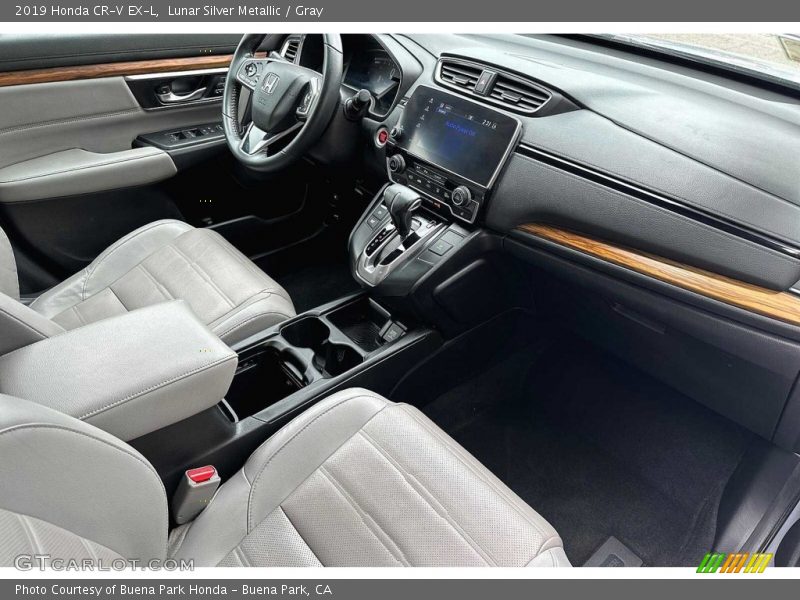 Lunar Silver Metallic / Gray 2019 Honda CR-V EX-L