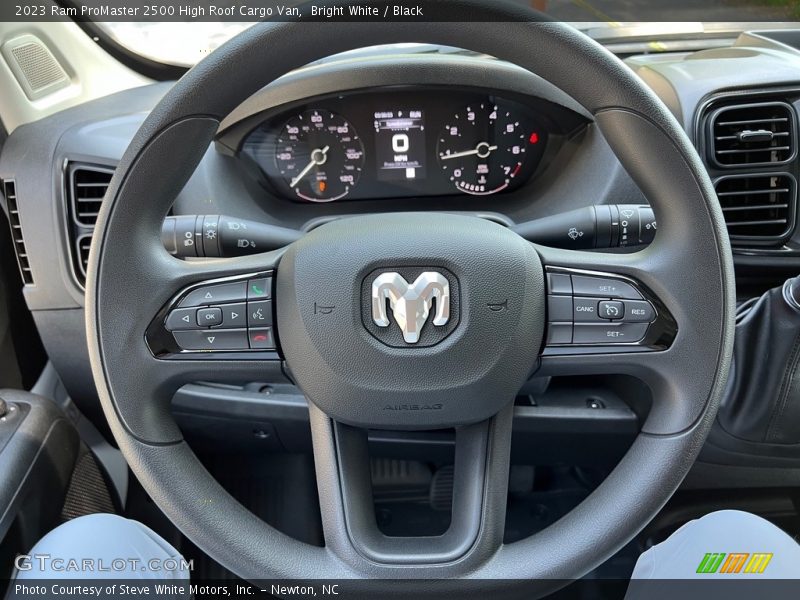  2023 ProMaster 2500 High Roof Cargo Van Steering Wheel