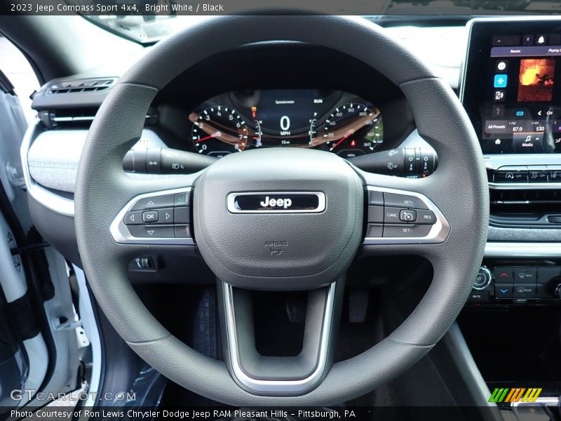  2023 Compass Sport 4x4 Steering Wheel