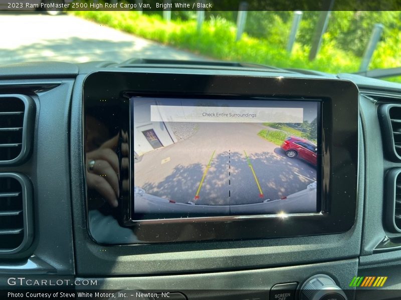 Bright White / Black 2023 Ram ProMaster 2500 High Roof Cargo Van